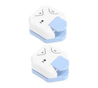 VILLFUL 2 Pezzi Cutter Angoli Carta Taglierina Angoli Precisa e Compatta per Scrapbooking Biglietti Documenti e Progetti Creativi Strumento Resistente e Facile da Usare