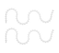 VILLFUL 2 Pezzi Doll Armature Skeleton Chest Support with Flexible Plastic Ball Joints for DIY Plush Bear Joints Moveable Christmas Halloween Toy Making