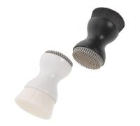 VILLFUL 2 Pezzi Dual Head Facial Cleansing Brush For Women Mini Manual Face Scrubber With Soft Fiber Silicone Bristles Gentle Exfoliating Skin Care Tool For Daily Use