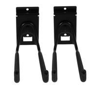 VILLFUL 2 pezzi Ganci da Parete per Garage Ganci Portautensili Resistenti per Organizzazione Garage e Ottimizzazione Spazi Facili da Installare e
