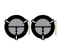 VILLFUL 2 Pezzi Maschera di Bahtinov per Messa a Fuoco Telescopio Astronomico 60mm in Metallo, Set da 2 Accessori di Messa a Fuoco per Riflettori, Attrezzatura Compatta per Osservazione
