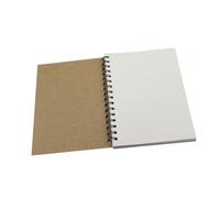 VILLFUL 2 pezzi Notebook Spiral Kraft Interni per Scrittura e Schizzi Carta Spessa Diario da Viaggio e Appunti Creativi