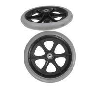 VILLFUL 2 Pezzi Ruota Anteriore Piccola Per Ruote Di Ricambio Con Asse Robusto E Durevole