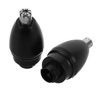 VILLFUL 2 pezzi Testina di Ricambio per Rifinitore Naso e Orecchie Compatibile con Tagliapeli Elettrici Facile da Sostituire e Resistente per Cura Completa del Viso