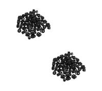 VILLFUL 2 Set Fermacorda con Molla Chiusure per Corda Regolabili E Versatili per Abbigliamento Borse E 52 Pezzi * 2