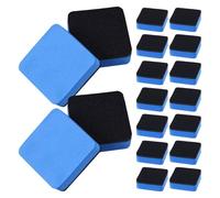 VILLFUL 20 Pezzi Cancellini per Lavagna Bianca Quadrati Compatti Pulitore Riutilizzabile in EVA Morbido Senza Magneti per Scuola Ufficio e Casa Facili da Usare e Portare per Insegnanti e