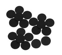 VILLFUL 20 Pezzi Copritesta per Stetoscopio in Silicone Nero Protezione Durevole e Aderente per Prolungare Vita Fonendoscopio Pratico per Uso Quotidiano