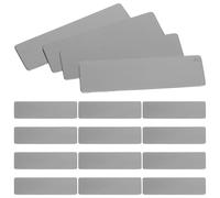 VILLFUL 20 Pezzi Di Materiale Per Badge In Acciaio Inossidabile Targhette Incise Vuote Etichette In Metallo Etichette Per Stampaggio In Acciaio Inossidabile