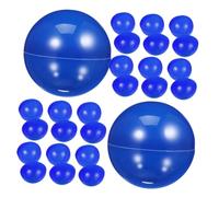 VILLFUL 20 Pezzi Di Oggetti Di Scena Per Il Gioco Del Bingo Palline Da Disegno Capsule Circolari Vuote Palline Per L'Ordinamento Dei Colori Palline Per L'Intrattenimento