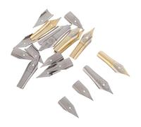 VILLFUL 20 Pezzi Di Ricambio Per Penne Stilografiche Pennini Per Pittura Pennini Per Calligrafia Per Penne Stilografiche Punte Di