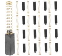 VILLFUL 20 Pezzi Spazzole Carbonio Motore Ricambio Spazzole Carboncini Accessorio Elettroutensile