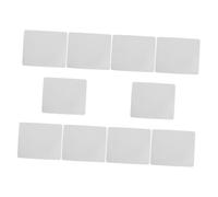 VILLFUL 20 Pezzi Tappetini Mouse Sublimazione Base Gomma Antiscivolo Superficie Liscia per Ufficio e Casa Tappetini Blank per Trasferimento Personalizzabili