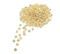 VILLFUL 200 Pezzi Pezzi Piccole Campane Campane per Le Vacanze per Arredamento Decorazione Domestica per Arredamento Golden