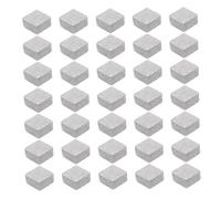 VILLFUL 210 Pezzi in Miniatura Per Casa Delle, Realistici, Falsi, Piccoli Per Casa Delle, Diorama, Accessori Per Il Paesaggio, Grigio