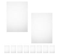 VILLFUL 24 Pezzi Cancellare Le Cartelle Dei Documenti Cartella Cartacea Cartelle Trasparenti in Plastica Portadocumenti Di Plastica Trasparenti Transparent Pp