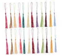 VILLFUL 240 pezzi Mini Nappine Morbide per Segnalibri e Gioielli Artigianali Leggeri e Creativi per Progetti DIY Decorazioni Piccole ed Eleganti Colore Casuale Colore Casuale
