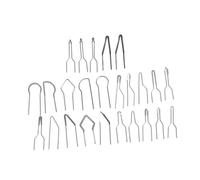 VILLFUL 25pezzi Punte per Pirografia in Ferro Punte di Ricambio per Saldatore per Pirografia Legno Kit per Punta di Ricambio per Utensili