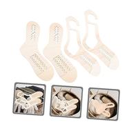 VILLFUL 2paio Blocchi per Calzini in Legno Modelli Fai da Te per Lavorare Maglia Strumenti per Esporre Calze Intrecciate per Progetti Duraturi e Pratici per Precisione