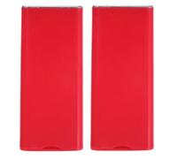 VILLFUL 2pezzi Contenitore per Aghi e Lame Scatola di Stoccaggio Piccola per Smaltimento Sicuro di Oggetti Taglienti Contenitore Portatile per Gestione Rifiuti Colore Rosso
