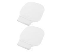 VILLFUL 2pezzi Guanti Esfolianti per Corpo Doccia e Spa Realizzati in Materiale di Buona Qualità per Rimuovere la Morta e Massaggiare Delicatamente per Braccia Gambe Petto e Schiena