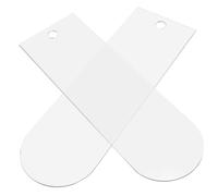 VILLFUL 2pezzi Pannello Espositore per Calzini in Acrilico Trasparente Gancio per Appendere Calzini