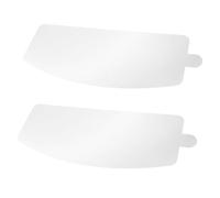 VILLFUL 2pezzi Pellicola Protettiva Spessa Sabbia Per Casco Sandblasting Lenti Di Ricambio Esterno Per Maschera Sabbiatura Protezione Polvere e Detriti Per Uso Sicuro