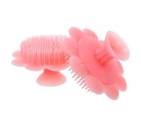 VILLFUL 2pezzi Spazzola per Shampo Silicone per Ragazza di Spazzole da Bagno Morbide Massaggiatore per Capelluto del Ragazza Pulizia Delicata e Massaggio Adatto per Bagni Casa Viaggio