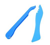 VILLFUL 2pezzi Strumento per Laminazione Manuale in Lamina Rame Applicatore Lamina Plastica per Vetrate Colorate Kit Strumenti per Principianti e Professionisti per Lavorazione