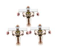 VILLFUL 3 Pezzi Clip Acciaio Inossidabile per Macchine Tessili Accessori per Telaio Parti Ricambio per Attrezzature Tessitura Facile Installazione e Manutenzione