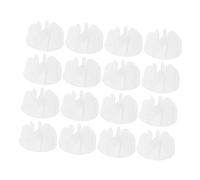 VILLFUL 30 Pezzi Pezzi Pale d'aria asciugatrice accessori per asciugacapelli Lampe universali per asciugacapelli kit riparazione - -te plastica Trasparente