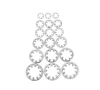 VILLFUL 300pezzi Rondelle Bloccaggio Inossidabile Set Assortimento Per Fissaggi Piccole Per Prevenire Allentamenti