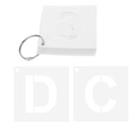 VILLFUL 36 Pezzi Stencil Riutilizzabili e per Arte e Decorazione per Pittura su Legno Tessuto e Lavagna Facili da Conservare e Duraturi