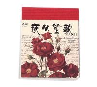 VILLFUL 365 Fogli Carta Vintage per Scrapbooking DIY Carta Decorativa retrò con Motivi Unici Facile da Strappare per Artigianato Diario e Decorazioni Creative