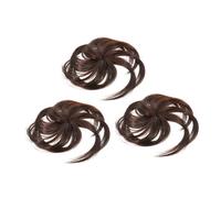 VILLFUL 3pezzi Extension per Capelli Donna Diradamento per Aggiungere Volume e Copertura Capelli Realizzate in Fibra Chimica Leggera e Traspirante per Styling Versatile e Comfort Tutto