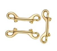 VILLFUL 3pezzi Fermagli per Borse in Moschettoni Doppia estremità Ganci Accessori per Borse per Bagagli Resistente e