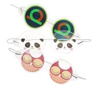 VILLFUL 3pezzi Maschera Rinfrescante per Occhi in Gel Riutilizzabile Maschere Freddi per Occhi per Ragazzo Ragazza Maschere Protettive per Carine per Dormire Bene Stile Casuale