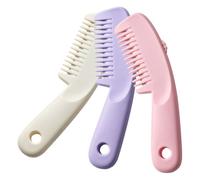 VILLFUL 3pezzi Pettini per Styling dei Capelli Rasoio Forbici per Styling e Pettine per Diradare i Capelli Strumento Multifunzione per Tagliare e Modellare i Casa