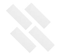 VILLFUL 4 Pezzi carte per la pulizia dei registratori di cassa per registratore di cassa per contatore di denaro carta detergente per contasoldi White