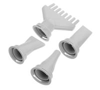 VILLFUL 4 pezzi Kit Ugelli per Phon in Abs Resistenti Accessori per Asciugatura e Styling Capelli Strumenti per Toelettatura Cani e Uso Salone