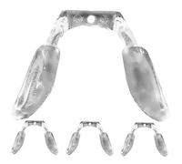 VILLFUL 4 pezzi Naselli in Silicone Morbido Supporto Nasale Antiscivolo per e Sole Adatti Adulti e Comfort e Durata Elevata