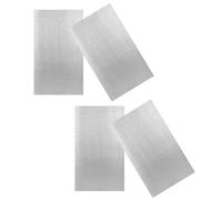 VILLFUL 4 Pezzi Pannello Isolante per Pareti 50x30cm Spessore 10mm Fonoassorbente Autoadesivo Isolamento Termico e Protezione Esterno per Casa e Auto