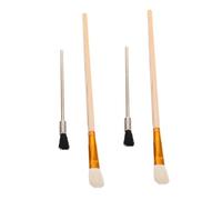 VILLFUL 4 Pezzi Strumento per la Pulizia dell'aerografo Kit di Pulizia della Spazzola ad Aria Kit di Pulizia per spruzzatore di Vernice Pulizia del Pennello ugello plastica