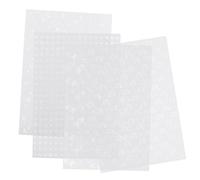 VILLFUL 40 Fogli Carta Scrapbooking Decorativa Trasparente Semi Ombreggiata per Decorazioni Handmade Fai da Te Motivi per Modello Carta per Diario e Regali