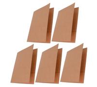 VILLFUL 5 pezzi Cartellina Portadocumenti Carta Kraft Organizer per Documenti con Design Elegante per Ufficio e Archiviazione Documenti Riutilizzabile e Resistente