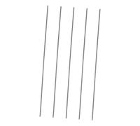 VILLFUL 5 Pezzi Filo in Tungsteno Resistente al Calore per Gioielli in Ceramica e Forni Pottery Kiln Strumento Professionale per Creazioni Artistiche e Studi Tagliati