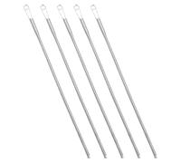 VILLFUL 5 Pezzi Strumento per Rompere La Corda Ago per Cordoncino a Molla Strumento di Filettatura Strumenti per Cucire Silver