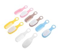 VILLFUL 5 Set Spazzole e Pettini per Ragazza Spazzola per con Setole Morbide Trattamento per Culla e Massaggio Scalpale Accessori per Bagnetto
