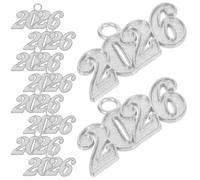 VILLFUL 50 Pezzi Di Ciondoli Per Laurea Collane Con Ciondolo Forniture Per Gioielli Fai Da Te Ciondoli Per L'Anno 2026 Per La Creazione Di Gioielli Decorazioni Da