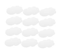 VILLFUL 50 Pezzi Forme di Carta Bianche in Tagliate per Scrapbooking Decorazioni per Feste e Pareti Cameretta Carta Bianca per Artigianato Facile e Creativo