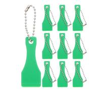 VILLFUL 50 Pezzi Kit Raschietti Biglietti Lotteria in Plastica Forma di Paletta Strumento Ergonomico per Grattare Superfici Rasoio Sicuro e Confortevole per Rivelare Premi